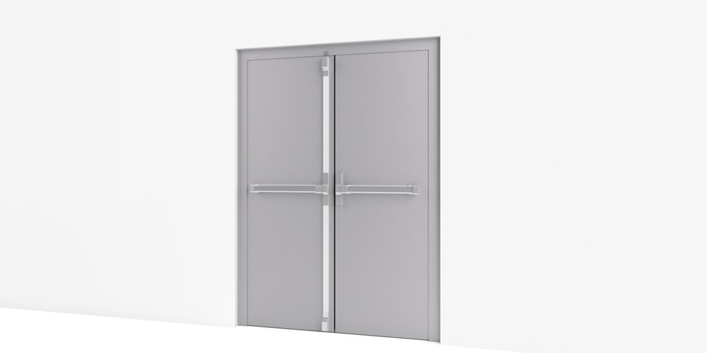 Escape HoldOpen Double Door TESA ASSA ABLOY