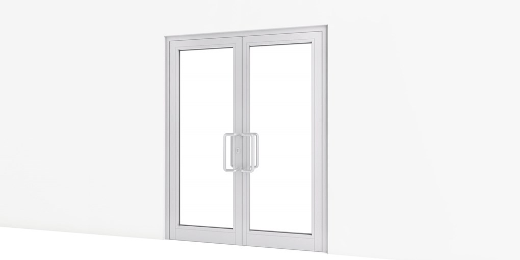 Entrance Door with Concealed Closer TESA ASSA ABLOY